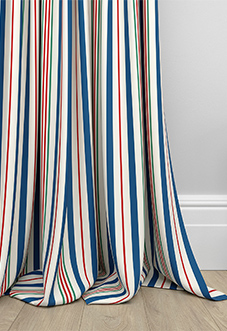 The British Stripe Co. George, Liverpool No.1 - Made to Measure Curtains